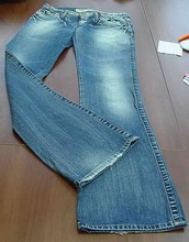 необычный клеш для джинсов